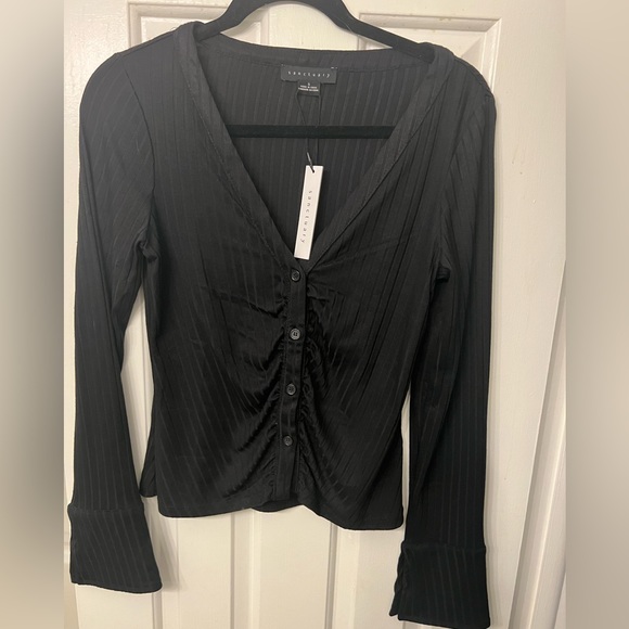 Sanctuary Center Ruched Knit Top - Picture 4 of 5